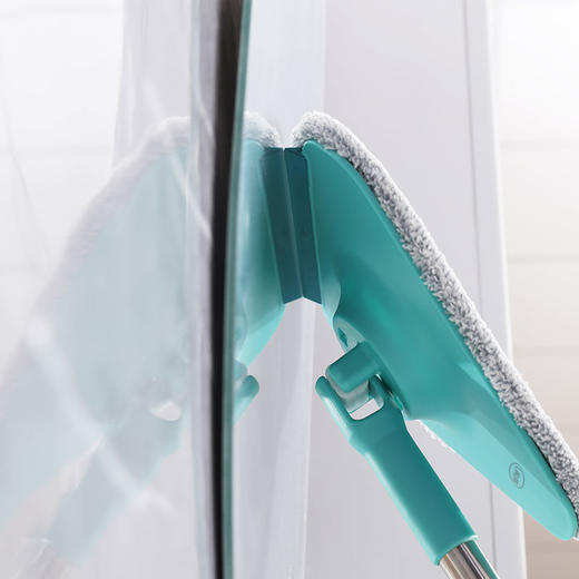 【净污水分离】利快旋转拖把套装 净污分离旋转拖把 双桶 配擦窗器 商品图1