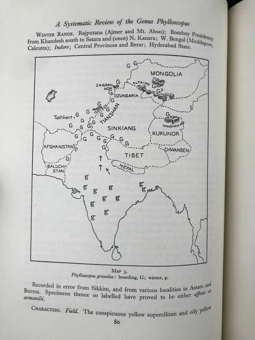 1938年 叶序草属植物的系统综述 2幅彩色插图8幅地图 漆布精装16开 商品图9