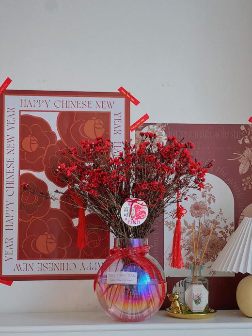 新年腊梅瓶花 商品图1