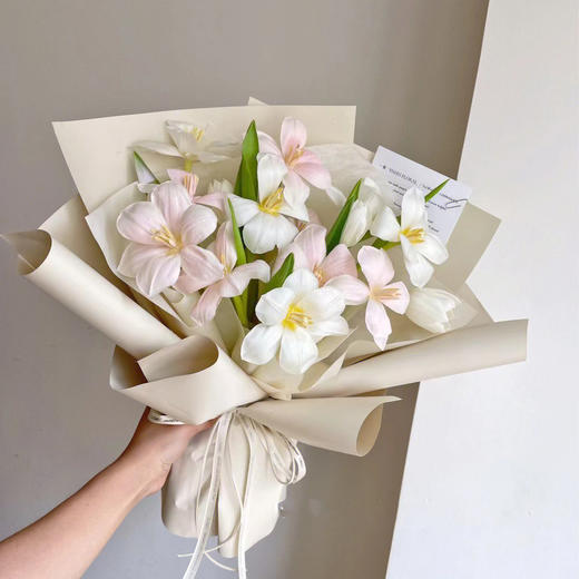 最耀眼的你 (混色郁金香花束) 商品图0