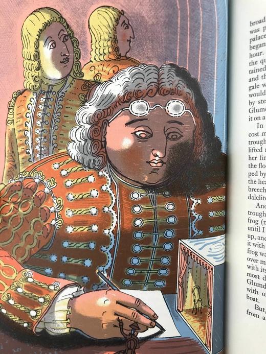 斯威夫特《格列佛游记》（1965） 16幅彩色插图 精装18开带书匣 商品图6