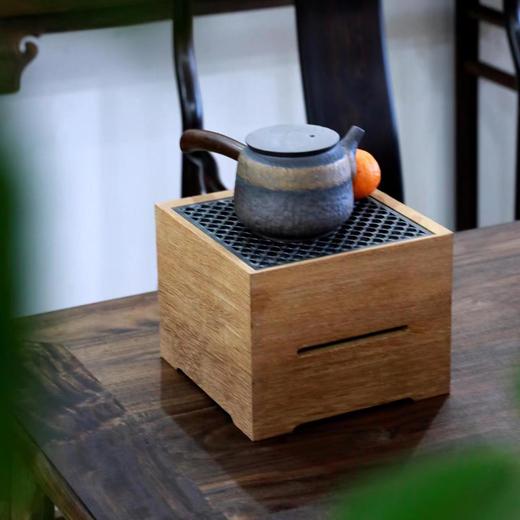 实木煮茶小围炉铁炉 商品图12
