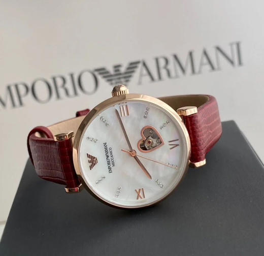 🇺🇸¥1520直邮！阿玛尼AR60048镂空透视自动机械表 商品图1