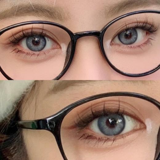 【小红书推荐款】Bollycon 泰勒蓝灰，日抛/直径14.2/着色13.3，78/一盒（如需佩戴工具请备注哦！） 商品图3