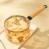 带盖可明火电陶炉加热奶锅高硼硅耐高温玻璃碗家用耐热玻璃 商品缩略图7