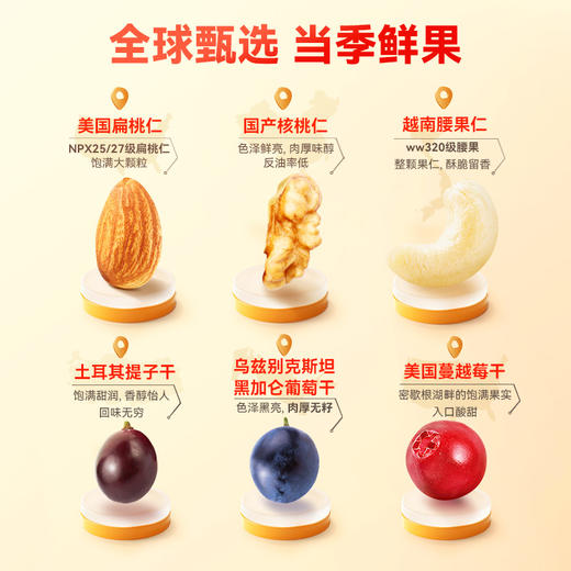 沃隆750g每日坚果清新款25g*30袋 商品图2