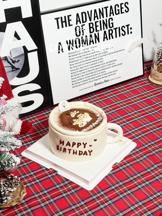 【1305】手绘一家三口杯子蛋糕 商品图1