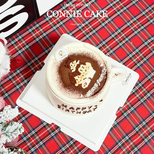 【1305】手绘一家三口杯子蛋糕 商品图0