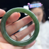 和田玉手镯-碧玉粗圆条 商品缩略图0