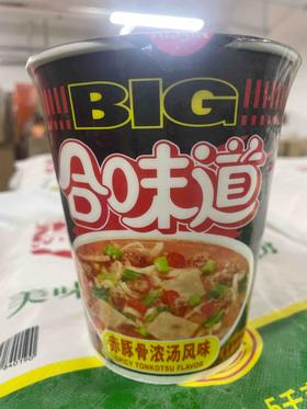 合味道方便面桶装113g 赤豚骨浓汤风味