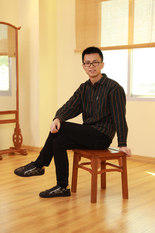 红桥红  家具严选  缅甸花梨(大果紫檀）  【41 素工线条方凳】 商品图8