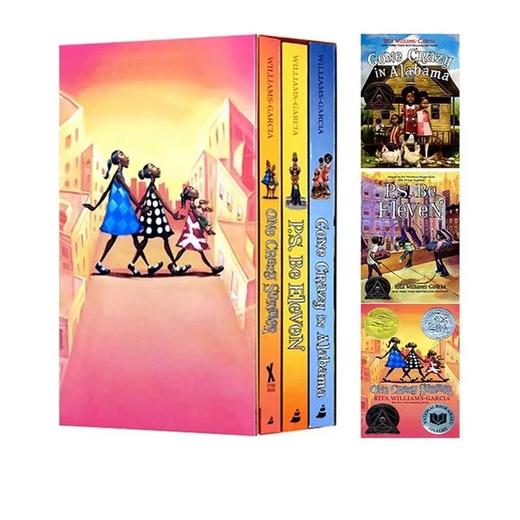 【AR4.5-4.6，2011年纽伯瑞银奖】盖瑟姐妹三部曲 One Crazy Summer  Gaither Sisters Trilogy 英文原版儿童文学小说 商品图0
