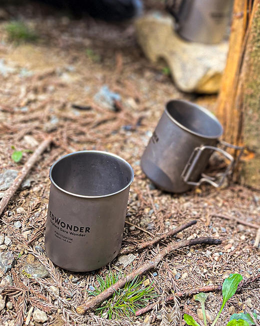 EdW 户外纯钛折叠杯 Ti 商品图3