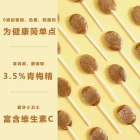 梅花乡青梅精无糖棒棒糖儿童零食健康糖果酸甜水果味无添加剂