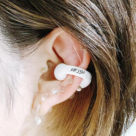 魔方几素耳夹式蓝牙耳机 ， 减少耳道压迫，高保真声效享受、