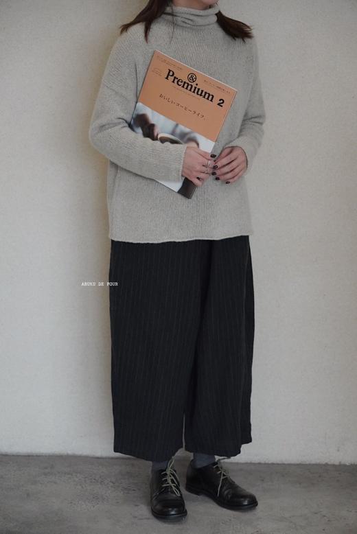 evam eva舒适羊绒高领毛衣 商品图11