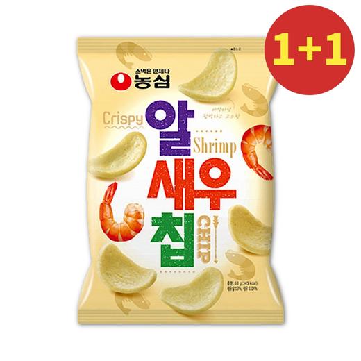【1+1】농심 알새우칩68g 商品图0