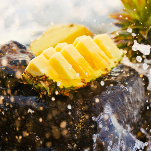 海南金钻凤梨【坚持树上熟采摘发货，一株凤梨枝只结一个凤梨果，量少所以相当珍贵】 商品图5