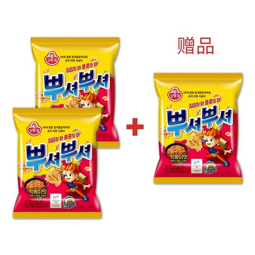【2+1】不倒翁 干脆面 炒年糕味90g 商品图0