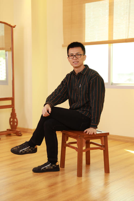 红桥红  家具严选  缅甸花梨(大果紫檀）  【41 素工线条方凳】 商品图7