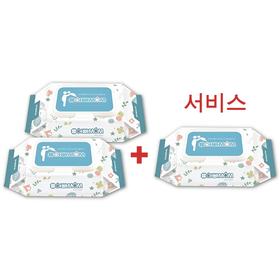 【2+1】아빠맘 물티슈 캡형 100매