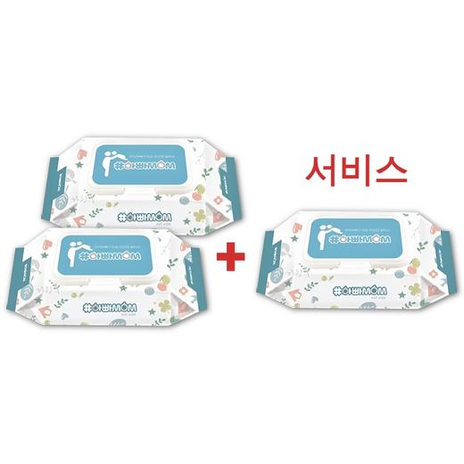 【2+1】아빠맘 물티슈 캡형 100매 商品图0