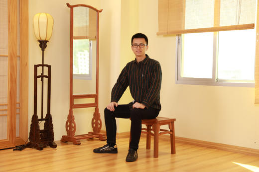 红桥红  家具严选  缅甸花梨(大果紫檀）  【41 素工线条方凳】 商品图10