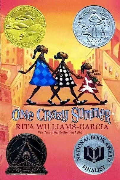 【AR4.5-4.6，2011年纽伯瑞银奖】盖瑟姐妹三部曲 One Crazy Summer  Gaither Sisters Trilogy 英文原版儿童文学小说 商品图1