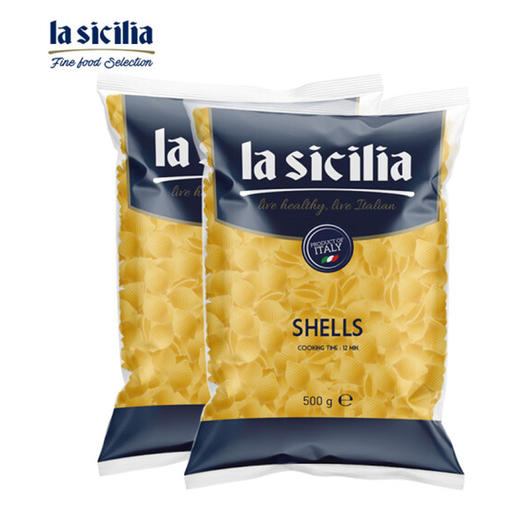 辣西西里贝壳形意大利面【500g】 商品图0