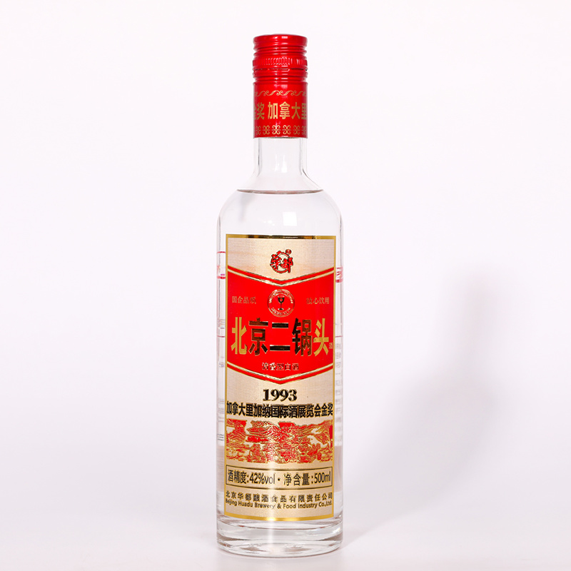 华都 北京二锅头 500ml 42度清香型白酒（颜色随机）