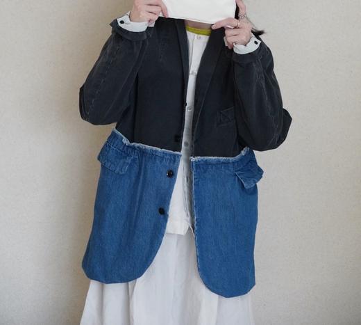 D project by G拼接外套 商品图2