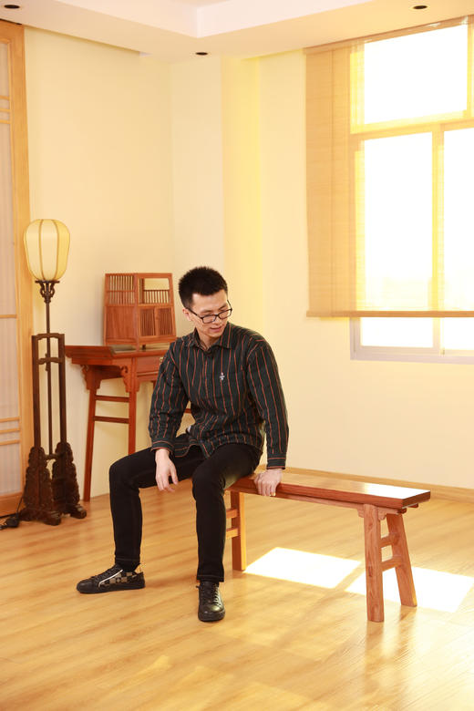 红桥红  家具严选  缅甸花梨（大果紫檀）【110 大长板凳】 商品图6