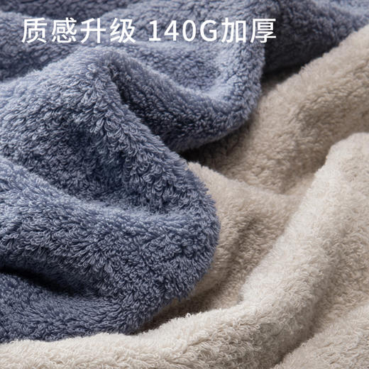 三利毛巾纯棉洗脸家用男洗澡加厚吸水加大五星酒店毛巾大号女 商品图3