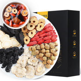 杞里香 七雄茶人参五宝茶 玛咖黄精覆盆子枸杞桑葚红枣540g