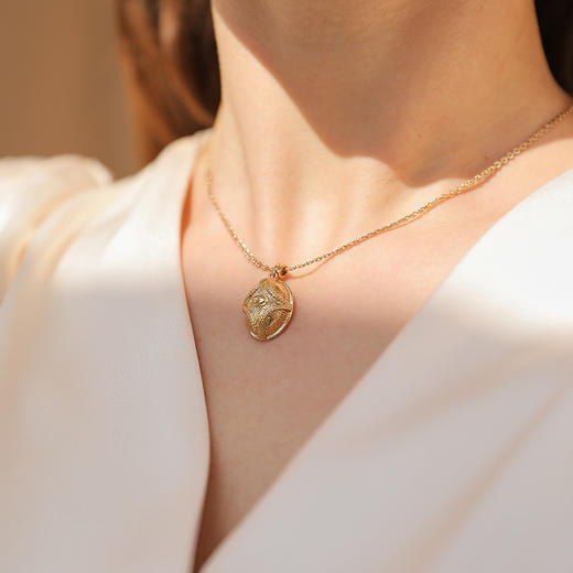 【【高海宁同款】大英博物馆联名】系列 Retro Chic 埃及之眼项链 商品图3