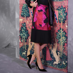 【伯妮斯茵】拼接半裙--仕女与独角兽的乌托邦--《因汉而生--哥特》3B6224