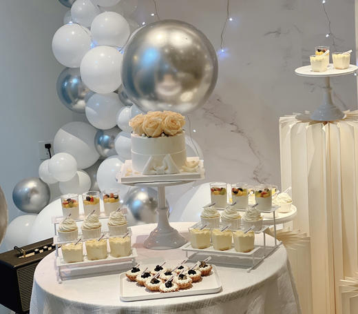 白色系生日派对 商品图1