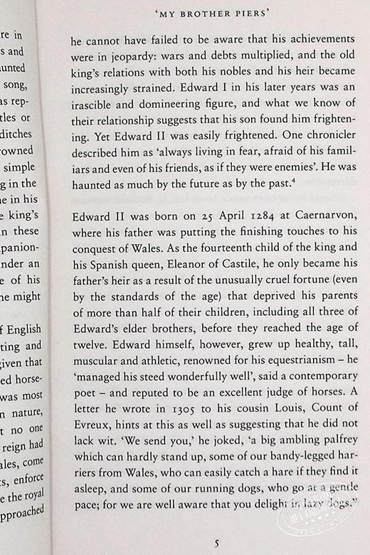 【中商原版】Edward II (Penguin Monarchs): The Terrors of Kingship 英国君王史（便携版）：爱德华二世 企鹅兰登封面展 商品图7