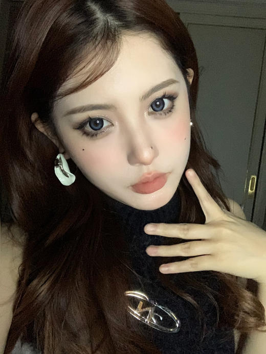 【大直径】Doriscon-傲娇蓝莓-14.5mm【年抛 0-1000度 无525/575】 商品图2