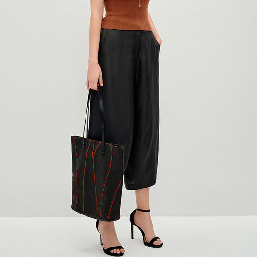 TANGY Collection/天意精品2023春季新款莨绸哈伦裤 商品图1