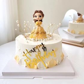 贝儿公主儿童生日蛋糕