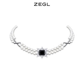 ZEGL设计师宴会系列复古人造珍珠项链女生轻奢小众choker锁骨颈链