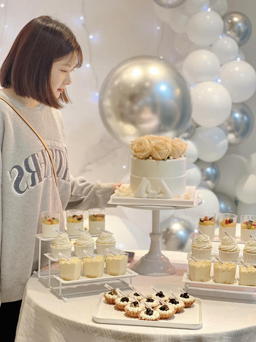 白色系生日派对 商品图3