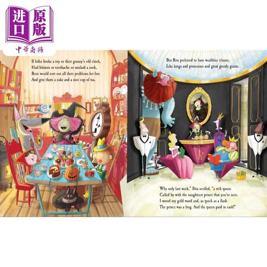 【中商原版】Jim Field Rich Witch Poor Witch 富奶奶穷奶奶 英文原版 进口图书 儿童绘本 品德培育 故事图画书 3岁以上 商品图3