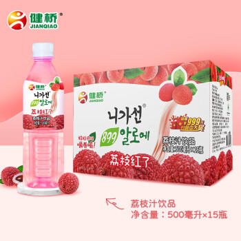 健桥芦荟 荔枝味 480ml15瓶  商品图0