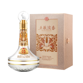 52度五粮浓香生肖系列癸卯兔年（礼盒装）888ml  单瓶