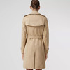 BURBERRY 巴宝莉 女士切尔西版型 – 中长款 Heritage Trench 风衣 卡其色 8059193 A1366 商品缩略图2