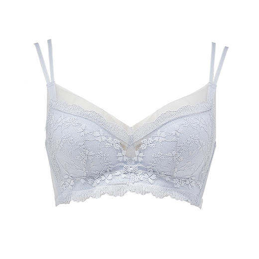 都市丽人自然舒适内衣A:加厚B:中厚3/4杯蕾丝文胸三排树脂胶圈BB31A1 商品图5