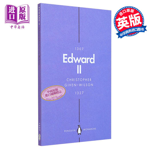 【中商原版】Edward II (Penguin Monarchs): The Terrors of Kingship 英国君王史（便携版）：爱德华二世 企鹅兰登封面展 商品图0