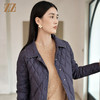 佐尔美冬季新款 经典款菱形格羽绒服女E24YY31 商品缩略图1